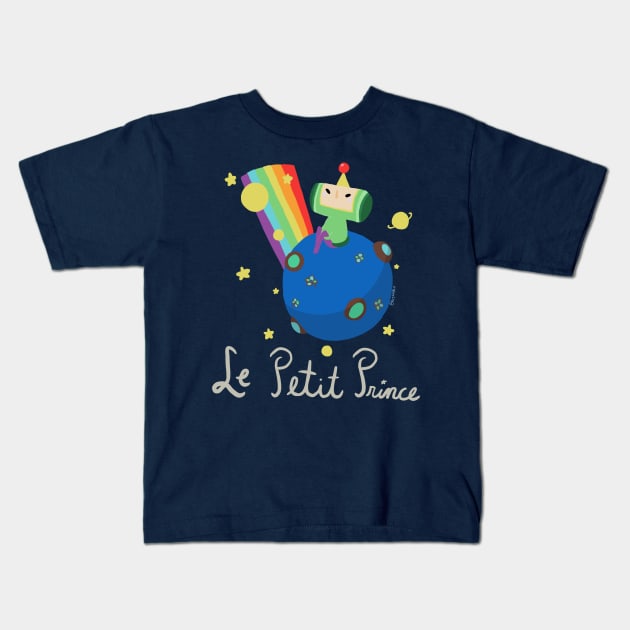 Le Petit Prince Damacy Kids T-Shirt by Avianblu